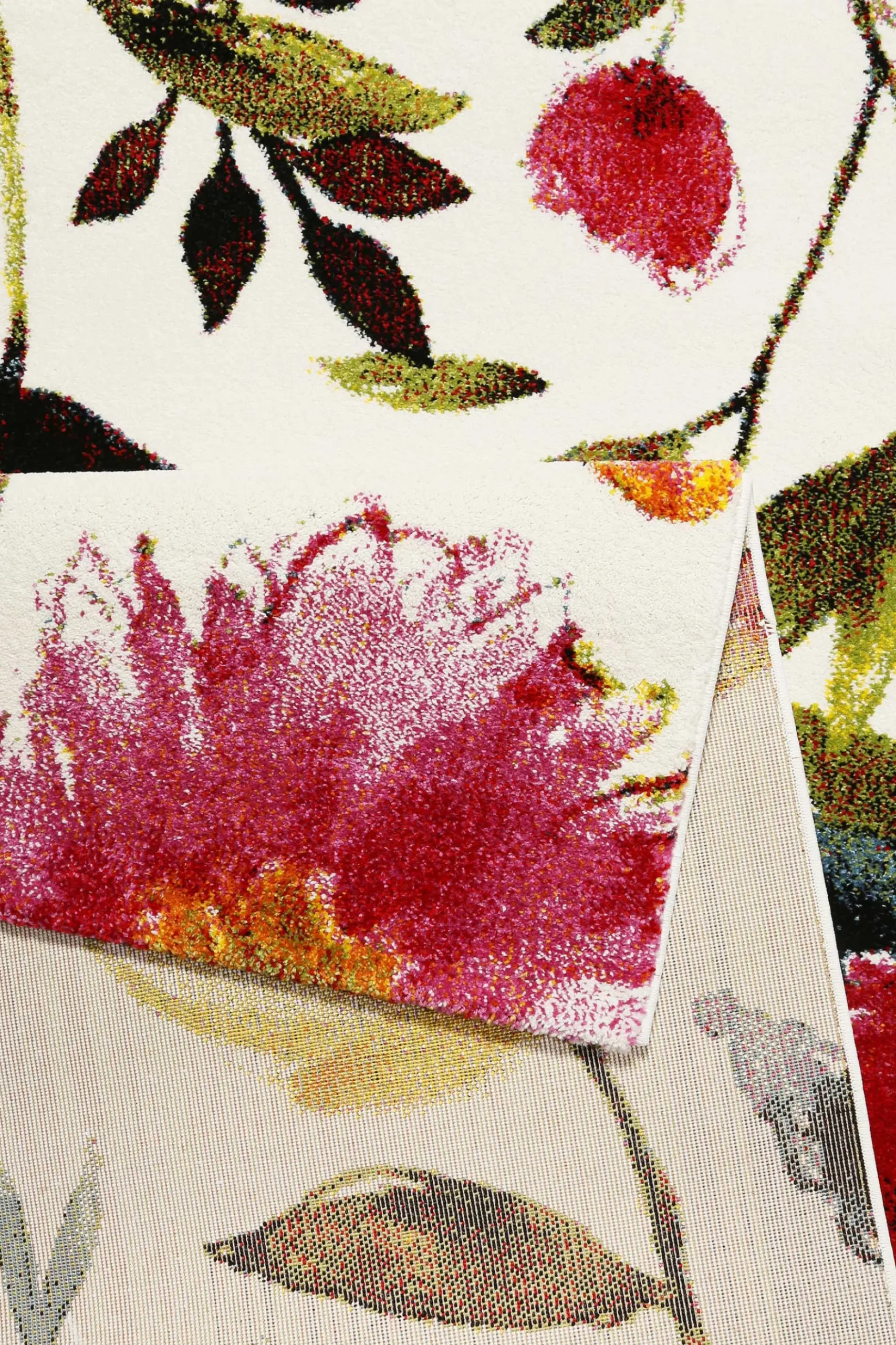 Teppich Weiß Rot "Summer Breeze" WECONhome