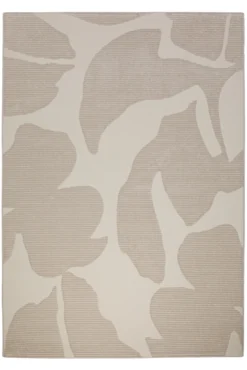 Teppich 160x230 Wohnzimmer Beige Floral