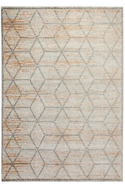 Teppich 160x230 Wohnzimmer beige Muster