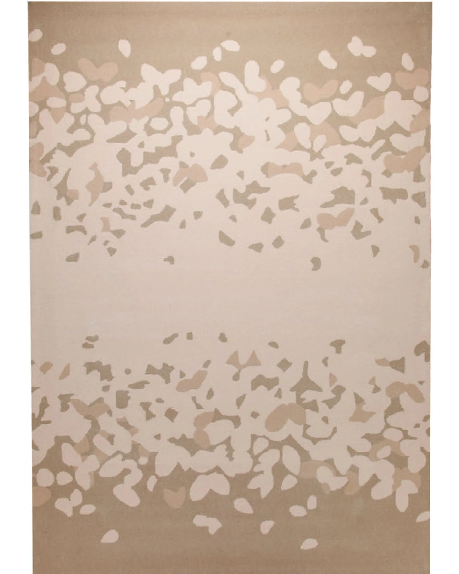 Terrazzo in Sand - Handtuft mit Farbverlauf 160 x 230 cm