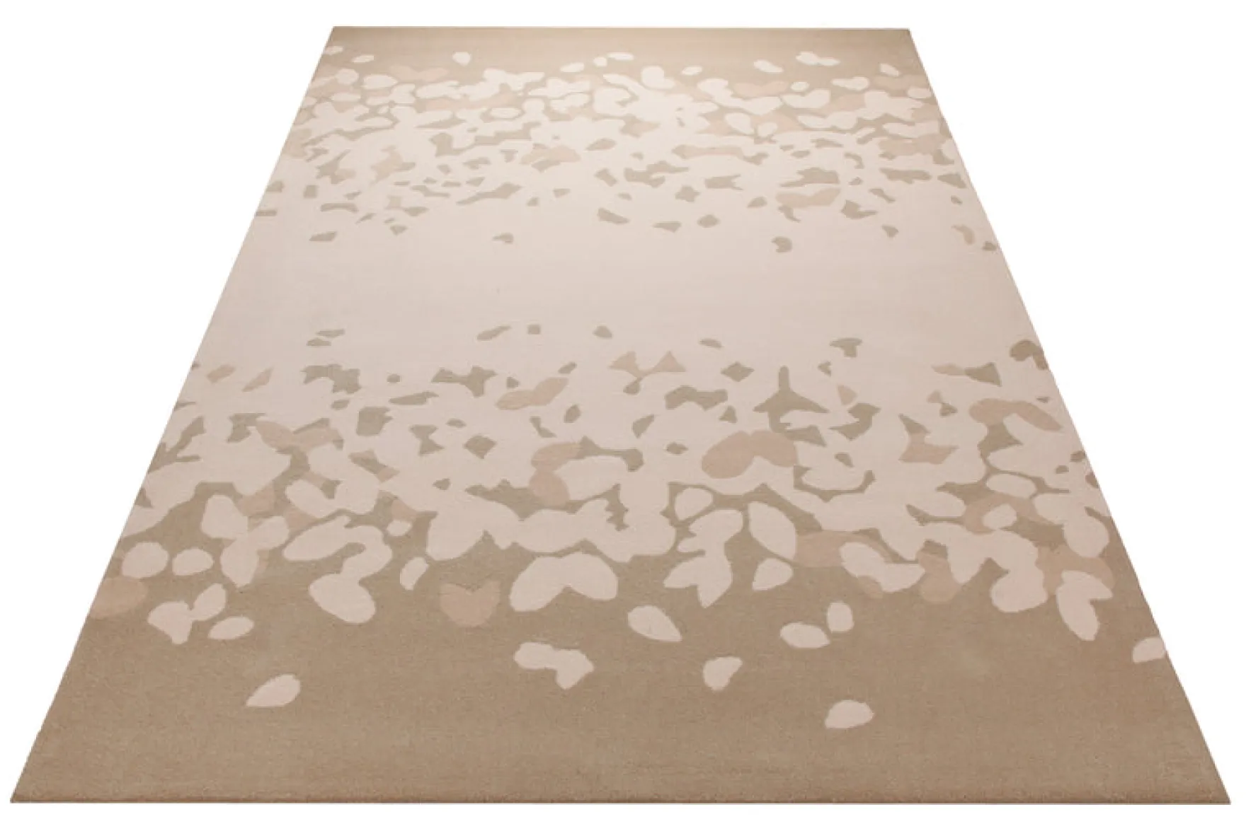 Terrazzo in Sand - Handtuft mit Farbverlauf 160 x 230 cm