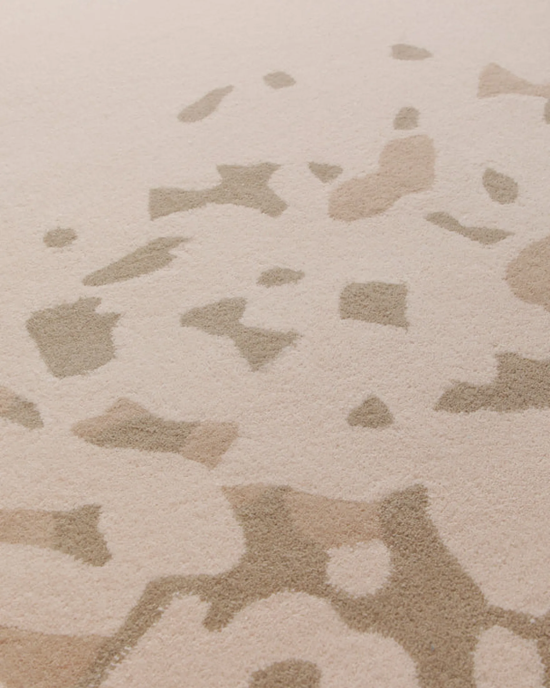 Terrazzo in Sand - Handtuft mit Farbverlauf 160 x 230 cm