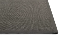 Vegan Teppich Natur Grau aus Sisal 
