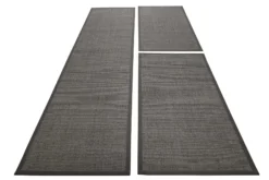 Vegan Teppich Natur Grau aus Sisal 