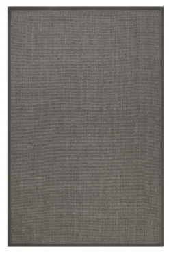 Vegan Teppich Natur Grau aus Sisal 