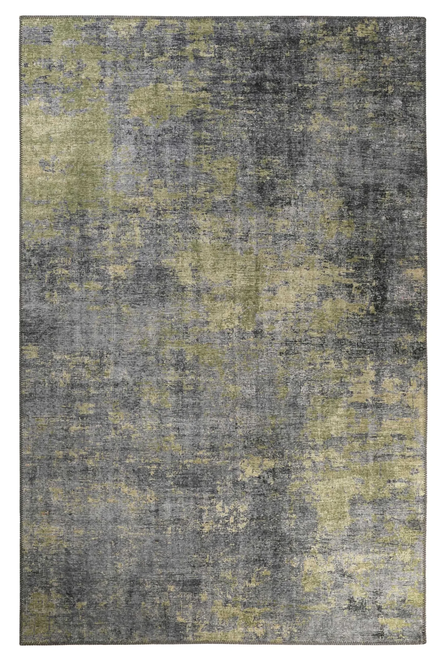 Vintage Teppich Blaugrau Grün "Night Hour" WECONhome