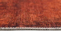 Vintage Teppich Rost Rot Kurzflor "Radiate" WECONhome