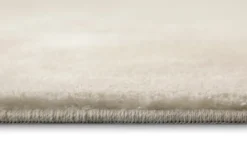Weicher Hochflor Teppich Creme Beige