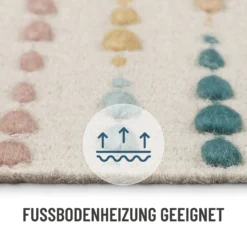 Wollteppich Multi