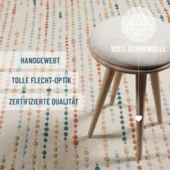 Wollteppich Multi