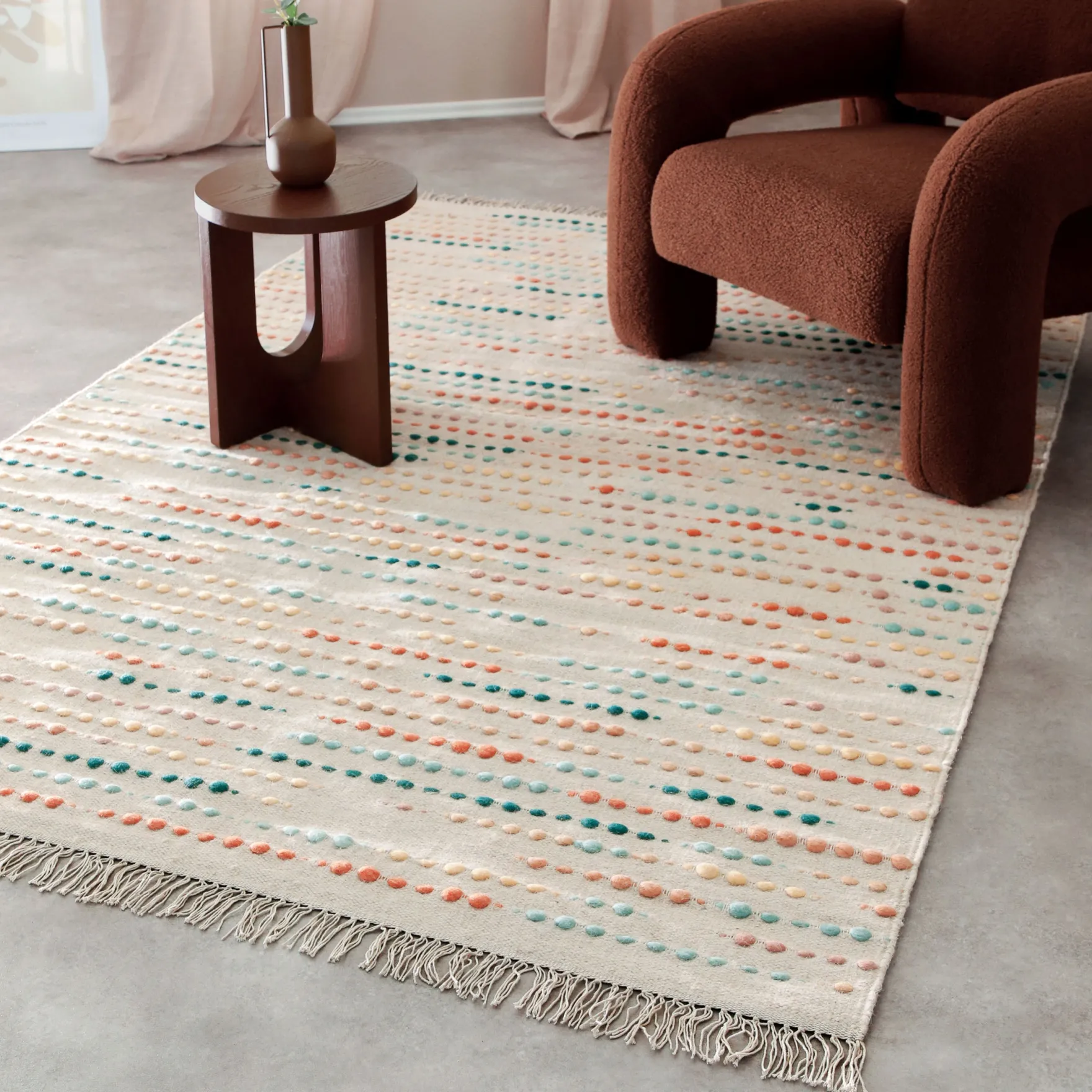 Wollteppich Multi "Maddie" WECONhome