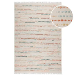 Wollteppich Multi