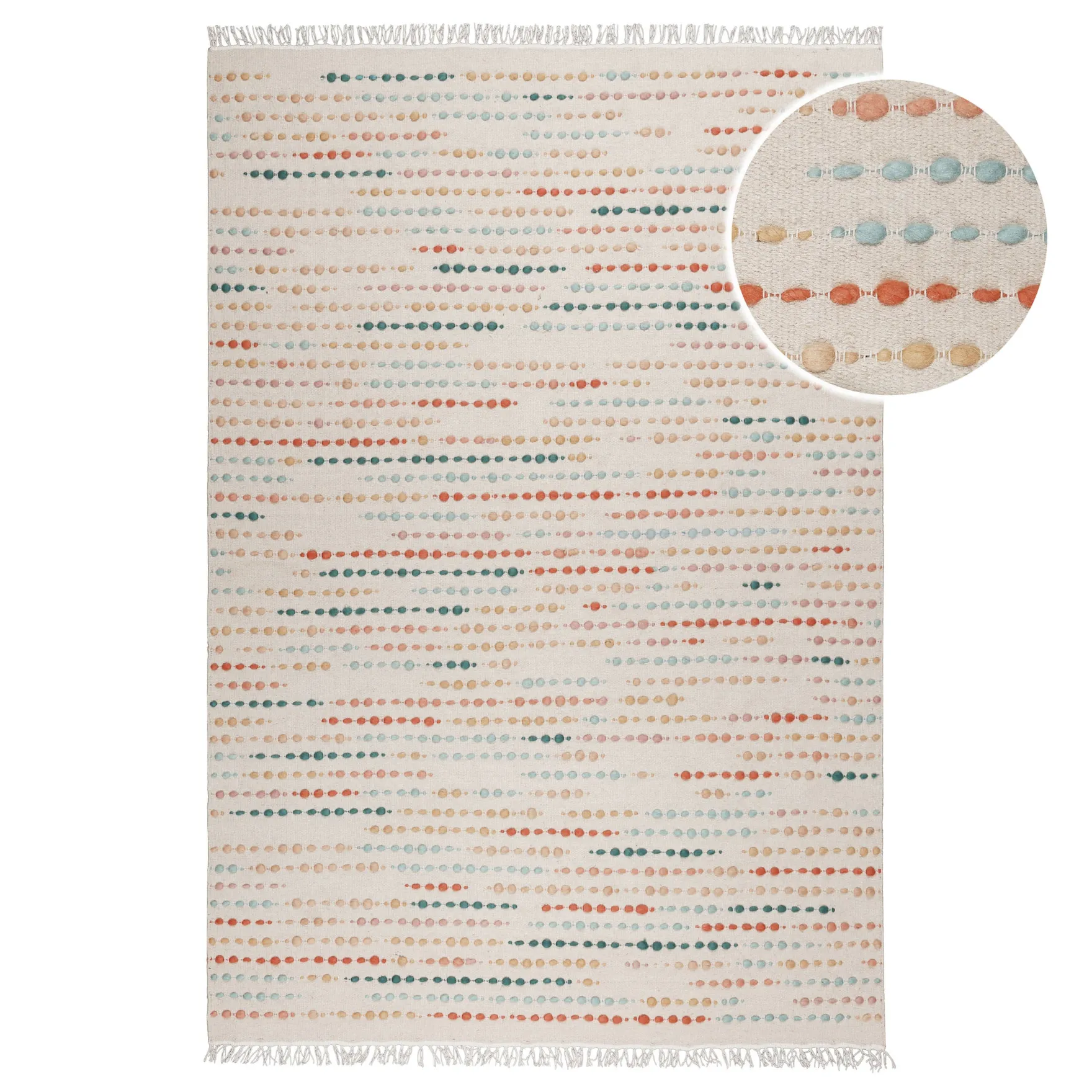 Wollteppich Multi "Maddie" WECONhome