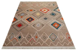 160x230 cm Teppich Wohnzimmer Braun