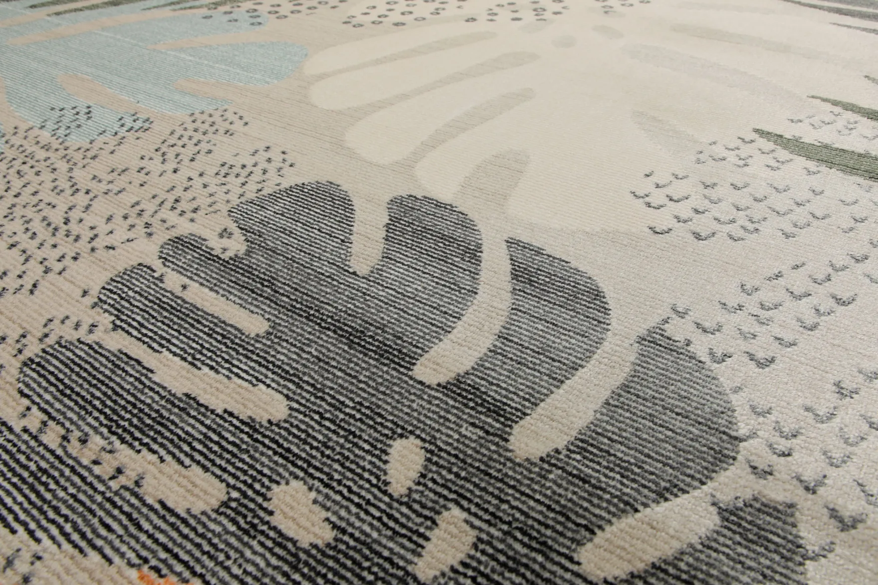 160x230 cm Teppich Wohnzimmer Creme