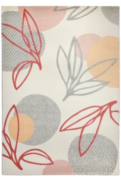 160x230 cm Teppich Wohnzimmer Creme