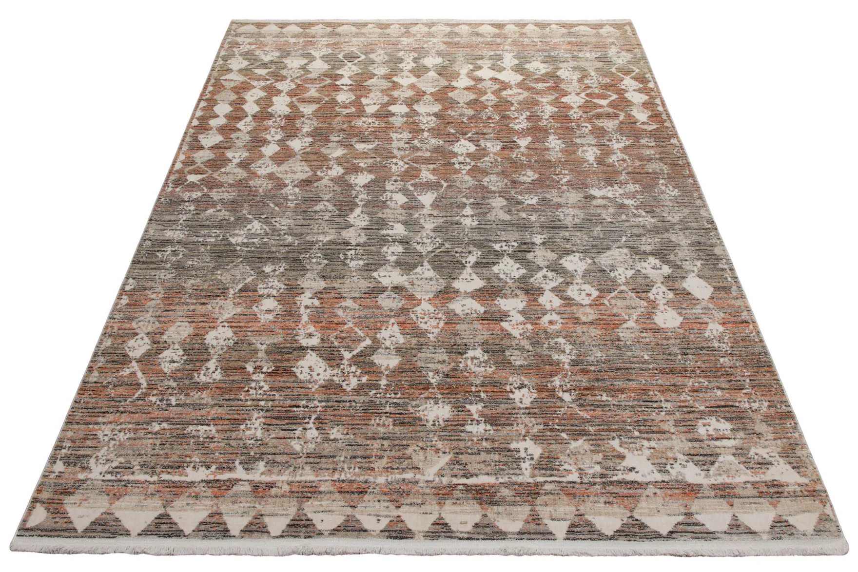 160x230 cm Teppich Wohnzimmer Farbverlauf