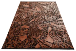 160x230 cm Teppich Wohnzimmer Orange