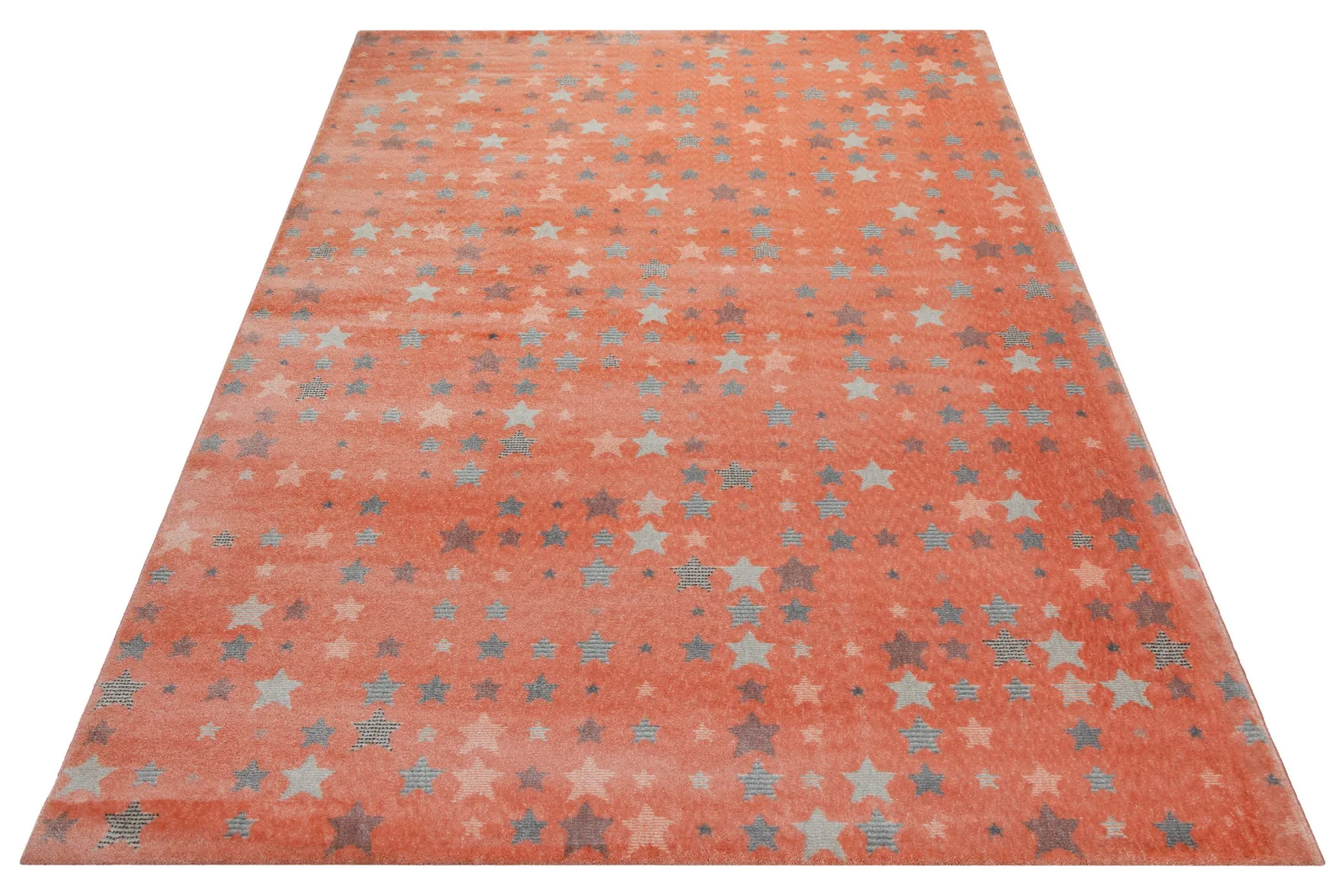 160x230 cm Teppich Wohnzimmer Orange