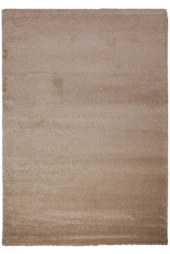 160x230 Teppich Wohnzimmer Braun Uni