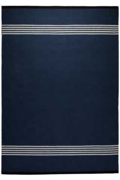160x230 Teppich Wohnzimmer Marine Spirit – Klassischer Hamptons-Teppich in tiefem Navy