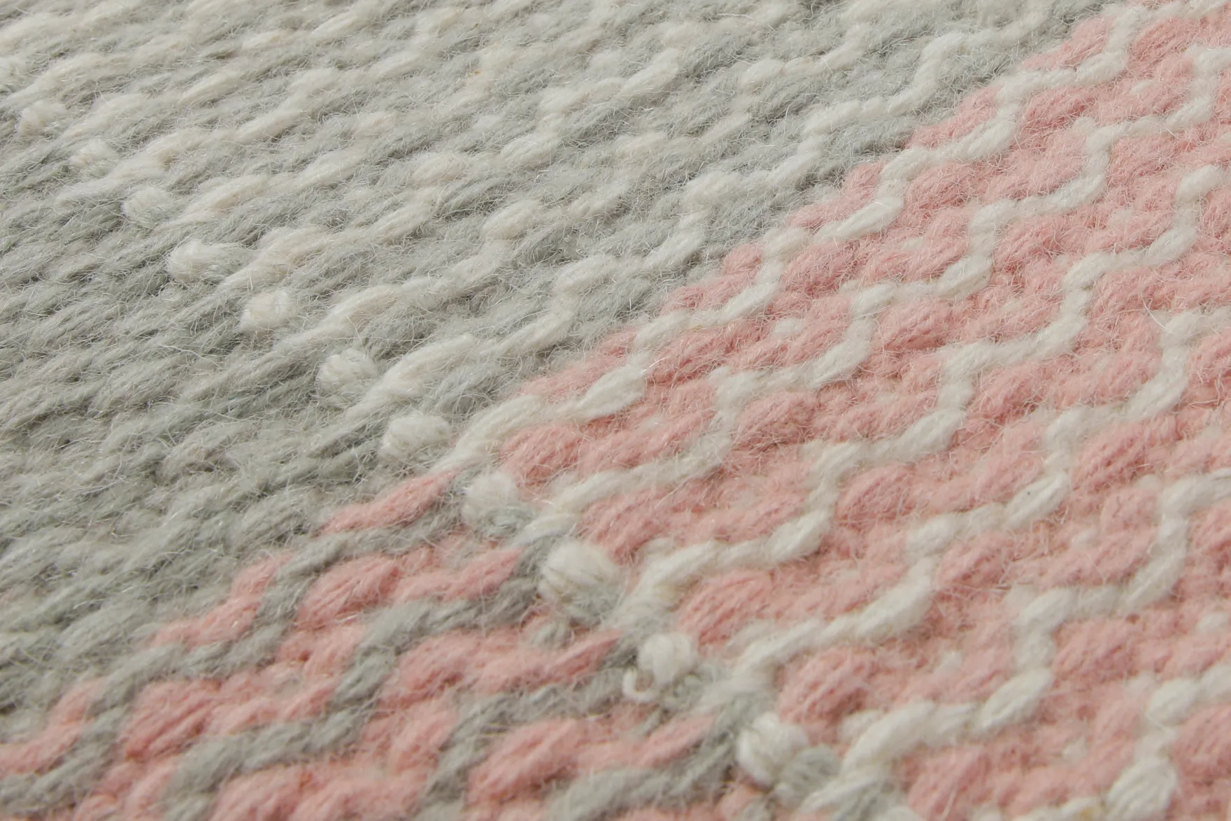 160x230 Teppich Wohnzimmer Rosé trifft Salbei – Skandi-Flachgewebe mit Charakter
