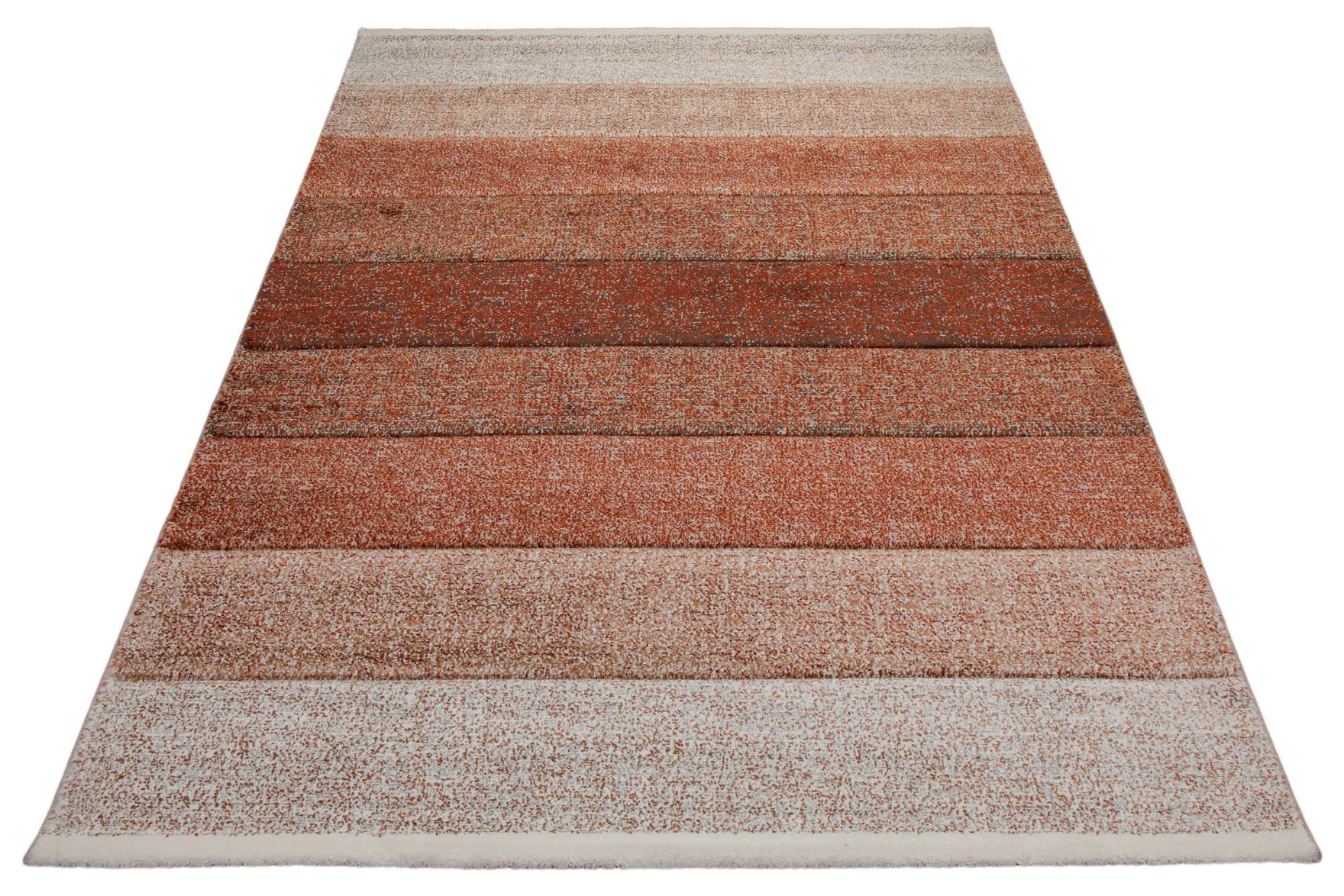 160x230 Teppich Wohnzimmer Rust zu Hell