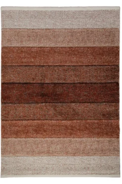 160x230 Teppich Wohnzimmer Rust zu Hell