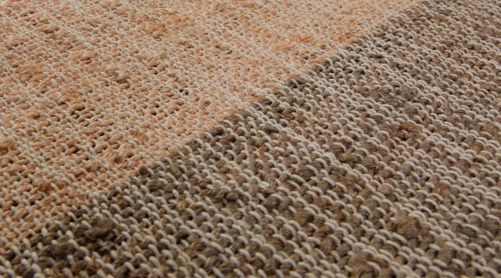 160x230 Teppich Wohnzimmer Sandfeld mit Akzentkanten – Ruhiger Naturteppich mit Charakter