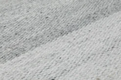 160x230 Teppich Wohnzimmer Stilles Steingrau – Skandi-Wollteppich in Uni-Optik